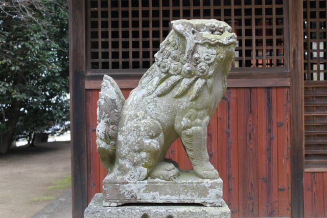 佐吉風狛犬　八阪神社・奈良・田原本西代